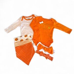 Girls 0-3 month Halloween Lot